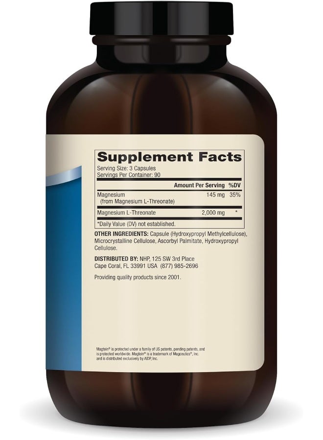 Dr. Mercola Magnesium L-Threonate 270 Capsules - Image 3